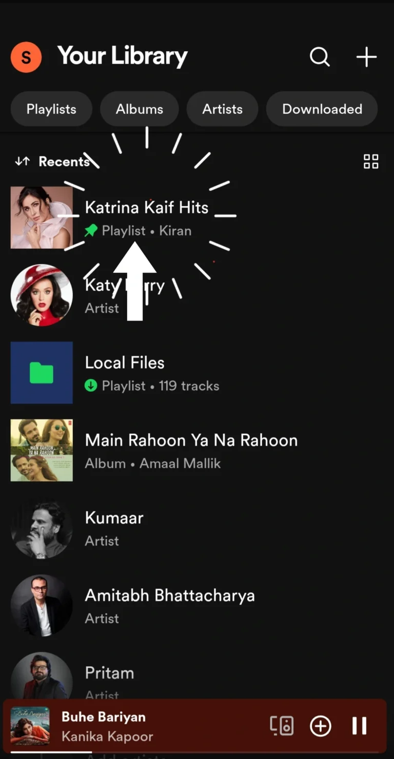 how to upload songs to a Spotify playlist